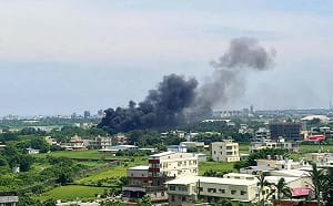 新竹油料分庫清洗作業疑抽油機故障 氣爆釀1包商工人受傷