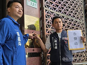 藍營人士遭恐嚇殺害　楊植斗、何元楷赴北檢告網友