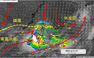 鋒面加西南風夾擊！對流胞狂長豪雨何時停？氣象專家解析