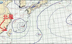 為何米克拉遠離仍暴雨？鄭明典：北風沿颱風外圍南下 釀「絕對不穩定」對流