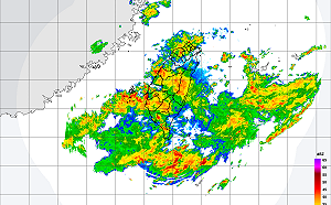 吳德榮示警彰雲嘉已有強降雨 入夜後鋒面北抬雨勢趨緩