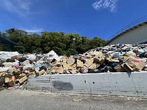 小琉球資源回收清運15度流標　1500噸待運