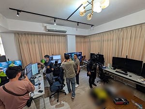 世足賽開踢掀熱潮  南警破獲百億元簽賭站逮8人