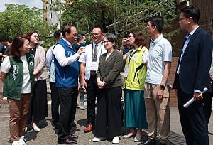 南投城鎮韌性演習逼真　蕭副總統視導並慰勉