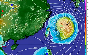 又大又強！第9號颱風巴威轉強颱 專家：發布海陸警報機率高