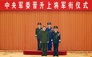 填補「大清洗」後高層空缺  習近平晉升解放軍兩上將