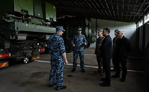 挪威NSM反艦飛彈在烏克蘭  澤連斯基視察海軍照片曝光