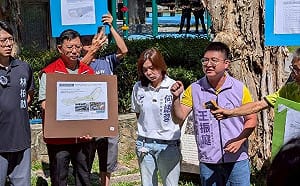 綠黨偕民團為富民生態公園老樹請命 揭北市府「砍樹一條龍」內幕 