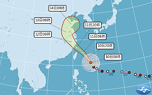 巴威強颱步步進逼！全台13縣市拉緊報 淹水熱區一次看