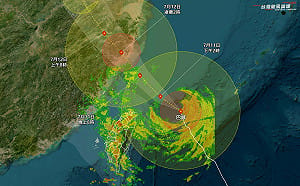 巴威颱風籠罩北台「2區雨彈狂炸」！ 專家揭最新風雨時程