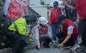 盧秀燕也認證曾是「漂漂河」 沙鹿治水工程挺過豪雨考驗