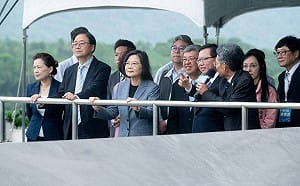 蔡英文讚阿姆坪防淤隧道發揮作用 黃世杰：公共建設能超越紛擾