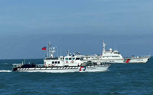 「巴威」剛走…中國4艘海警船即襲擾金門　海巡強勢驅離