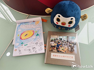 愛文芒果飄香日本校園 山口縣防府市學童用畫筆傳遞台日情誼