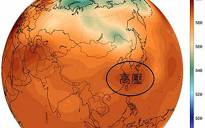 強降雨不來了？頑固高壓強勢盤據 西南季風被迫「繞道」轉高溫