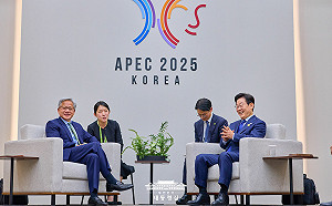 去拜碼頭？ 青瓦台宣布李在明訪美將見黃仁勳 韓企「四巨頭」也一同隨行...