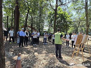 兼顧觀光發展與生態保護 陳亭妃漁光島北側道路會勘要求跨單位技術對接提出最佳方案