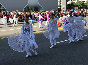2017國際踩舞祭 清水高中帶來《花漫遠山賦春景》