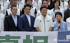 蔣萬安改市政行程參與725遊行造勢挨轟  他秀與藍首長同台行程嗆：你只會蔣幹話！