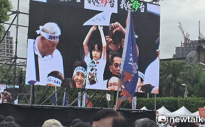 快訊》大動員擠爆凱道 晚上6點半喊破8萬人  