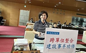 黃馨慧喊話統合道路工程 促捷運藍線工程嚴格落實事前協調