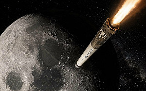 SpaceX火箭將撞月！時速8千7百公里直衝月面 恐炸出30公尺巨坑