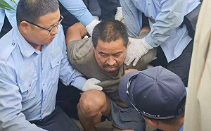 (影) 河南驚傳血案！報復黑幫嫌犯躲玉米田9天 傳「再砍2人」後被捕