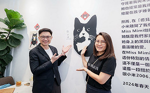 Threads召喚線下聚會成真     賴瑞隆驚喜現身台派咖啡廳  