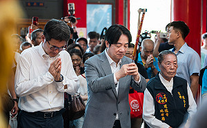 賴清德赴靈台山建德寺地母廟祈福  肯定劉建國長期爭取雲林建設發展