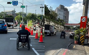 高雄老翁爆改醫院輪椅！速度比機車還快 網笑稱玩命關頭：長庚甩尾
