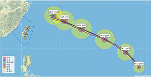 沙德爾颱風「這2天」靠近琉球！專家：是否靠近台灣明後天有結果