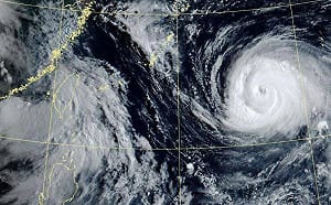 南部花東今有豪大雨慎防積淹水「沙德爾」颱風預計週五最接近台灣