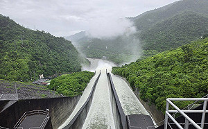 (影)沙德爾颱風逼近！曾文水庫滿水位洩掉1座烏山頭水量 3天進帳1.6億噸