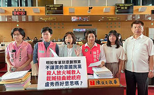 （影）綠營批盧秀燕假好心 籲解凍國務機要費、檢討鍋烤節宣傳費