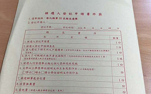 要大亂鬥？ 藍營「這人」突曬彰化縣長登記表 更留「讓我想想」伏筆...