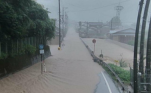 (影)暴雨狂襲日本多地傳災情！福井降雨破紀錄 氣象廳發布5級最高警報