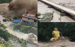 (影）尼中洪災死亡失蹤逾5千人! 數百水電工受困隧道「生還機會恐降低」