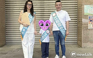 45歲江和樹牽「7歲孫子」搶登記頭香！昔自曝14歲結婚、15歲當爸