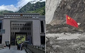吉隆海關人員全沒了? 失聯541人 大樓全埋現場只見一根旗 876親屬心碎問生死