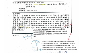 事實查核》政院去年被凍結5億元全花光、但原稱人事費受影響僅3億元