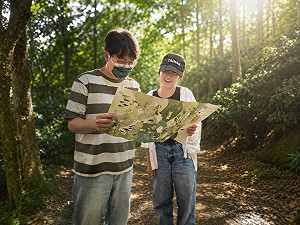 一圖掌握台南四大登山步道！全新插畫摺頁帶你按圖索「徑」遊山林