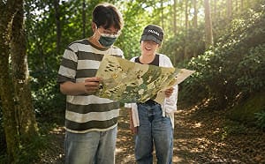一圖掌握台南四大登山步道！全新插畫摺頁帶你按圖索「徑」遊山林