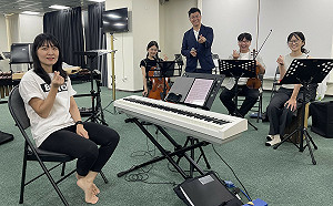 西洋四重奏搬到傳統廟埕   左楠黃文志舉辦五場次「好徛起音樂會」