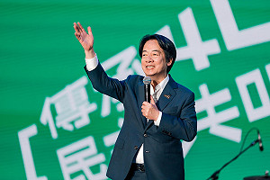 民進黨創黨40週年! 賴清德合唱「眾神護台灣」：要有志氣面對強權