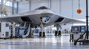 中國戰機雷射武器首亮相! 仿照美軍SHiELD? 疑搭載殲-36六代匿蹤機