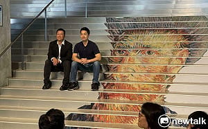 蔣萬安推「隨梵谷走讀台北」網友酸爆：梵谷沒耳朵都還聽得到人話！