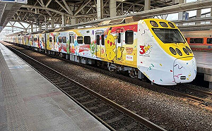 寶可夢列車來了！台鐵今晨潮州首發 9/25起搭區間車就有機會遇到