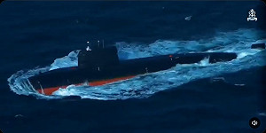 （影）另類耀武揚威！中國轉發巴基斯坦新購麒麟級潛艦首射CM-708UNB潛射反艦巡弋飛彈畫面