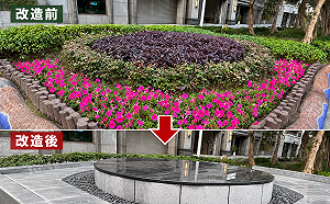 北市不只砍樹！仁愛路花圃成石材展示 高嘉瑜批：一點綠意都沒了