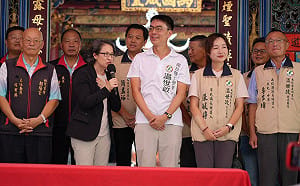 一週內兩度合體！ 温世政喊後半生奉獻給南投 蕭美琴讚是人才
